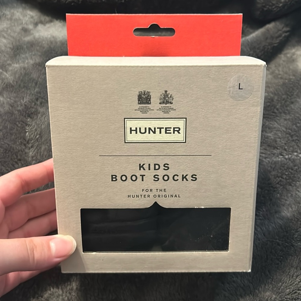 Brand New Hunter Kids Boot Socks
